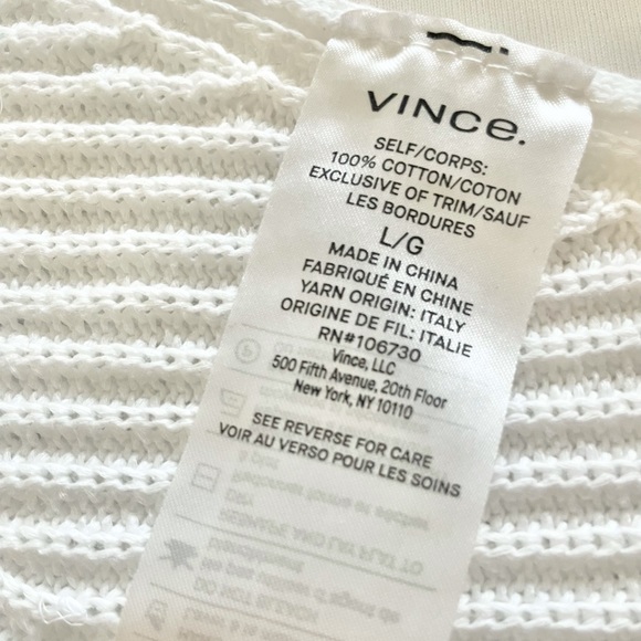 Vince Ribbed Top - Picture 7 of 7